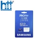 Thẻ nhớ 512GB MicroSD Samsung PRO Plus