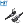 Ugreen 10357 Vỏ Alu 3M Màu Đen Usb Loại C Sang USB Loại C Nam 2.0 5V - 5A Cáp Tròn Hai Góc Mạ Niken US335 10010357