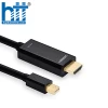 Ugreen 20848 1.5M màu Đen Cáp chuyển đổi Mini DP sang HDMI hỗ trợ phân phải 4K x 2K MD101 20020848
