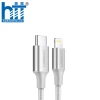 Ugreen 70524 1.5m cáp usb type c ra lightning 2.0 màu trắng US304 20070524
