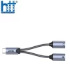 Dây cáp chia TYPE-C ra TYPE-C Audio PD60W M206A Unitek