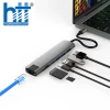 CỔNG CHUYỂN HYPERDRIVE SLAB 7 IN 1 USB-C HUB FOR MACBOOK, SURFACE, PC/IPHONE 15 – HD22H