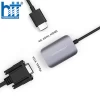 CỔNG CHUYỂN HYPERDRIVE FOR MACBOOK/PC/LAPTOP/IPHONE 15 HDMI/VGA 4K60HZ 2 IN 1 HD-C2HV GRAY