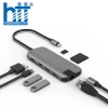 CỔNG CHUYỂN HYPERDRIVE SLIM 8 IN 1 USB-C HUB FOR MACBOOK, IPAD, SURFACE, PC /IPHONE 15 HD247B