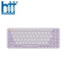 Bàn phím không dây Bluetooth Baseus Tri-Mode Frosted K01A màu Tím