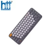 Bàn phím không dây Baseus Tri-Mode Frosted K01A màu Trắng Xám
