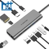 Bộ chuyển đổi USB-C 10 trong 1 Lention C69HEACR GREY