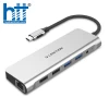 Bộ chuyển đổi USB-C 10 trong 1 Lention C69HEACR SILVER