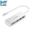 Bộ chuyển đổi USB-C 5 trong 1 Lention C15 SILVER