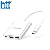 Bộ chuyển đổi USB-C 3 trong 1 Lention C14H SILVER