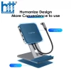 Bộ chuyển đổi USB-C 7 trong 1 Lention D42HACR có chân đế