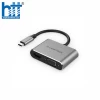 Bộ chuyển đổi USB-C sang HDMI và VGA Lention C51SHV GREY