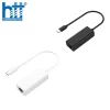 Bộ chuyển đổi Lention USB-C sang RJ45 (1000M) HU404GE WHITE