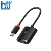 Hub Chuyển Đổi Kết Nối Baseus Lite Series Adapter HDMI to VGA Black
