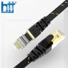 Cáp mạng Ampcom Cat7 Flat 3M đúc sẵn 2 đầu AMCAT7BK0830