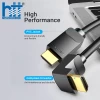 CÁP HDMI 2.0 GẬP 90° DÀI 2M VENTION (AARBH) HỖ TRỢ 4K@60Hz