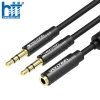 CÁP AUDIO 3.5MM *2 (F) TO 3.5m (M) 4 POLE VENTION (BBOBY)