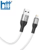 CÁP SẠC X72 Creator silicone charging data cable for Lightning 1M, 2.4A (Trắng)