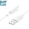 CÁP SẠC U109 Lightning charging data cable 1.2M, 2.4A (Trắng)