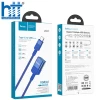 HOCO U107 Type-C male to USB female USB3.0 charging data sync extension cable 1.2M, 5V / 2A, 3A (Xanh)