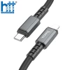 Cáp Sạc X85 Lightning Strength PD charging data cable 1M PD20W (Đen)
