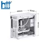 Vỏ Case JONSBO D41 MESH SC WHITE