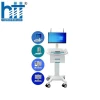 Xe Đẩy Y Tế HIT AIO (i5-10300H, 8GB RAM, 256GB M2 2 UPS (13200mAP/Pin đơn - 26400mAP/Pin đôi) 21,5 FHD IPS, 250 Nits, Wifi + Bluetooth + Sim 4G/5G Vesa 75.75)