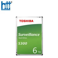 Ổ CỨNG HDD TOSHIBA AV S300 6TB 3.5 INCH, 7200RPM, SATA, 256MB CACHE (HDWT360UZSVA)