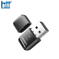 Thiết bị USB Bluetooth 5.3 Dongle cho PC chính hãng Ugreen 90225 cao cấp