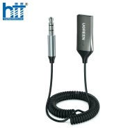 Bộ thu Bluetooth 5.0 dài 1.5M hỗ trợ Mic cổng 3.5mm Ugreen 70601