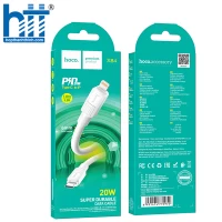 Cáp Sạc X84 Lightning Solid PD charging data cable 1M, PD20W (Trắng)