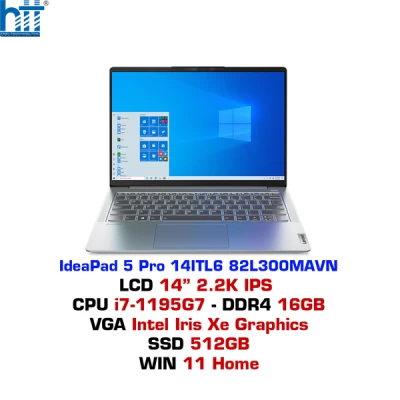 Laptop Lenovo Ideapad 5 Pro 14ITL6 82L300MAVN
