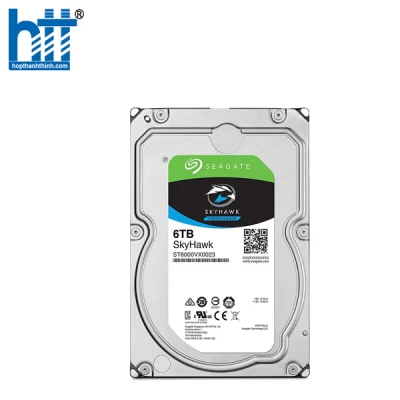 Ổ CỨNG HDD SEAGATE SKYHAWK 6TB 3.5 INCH, 5400RPM, SATA, 256MB CACHE (ST6000VX001)