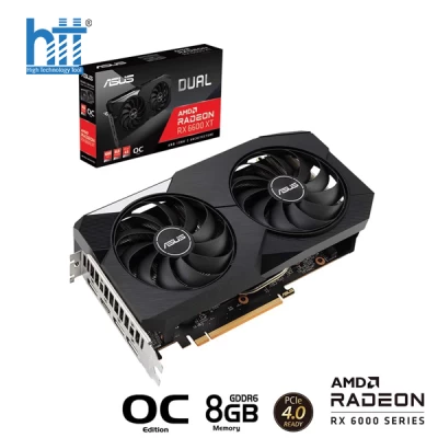 ASUS Dual Radeon RX 6600 XT OC Edition 8GB GDDR6