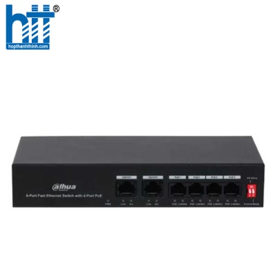 Switch POE 2 lớp 4 cổng DAHUA DH-PFS3005-4ET-36