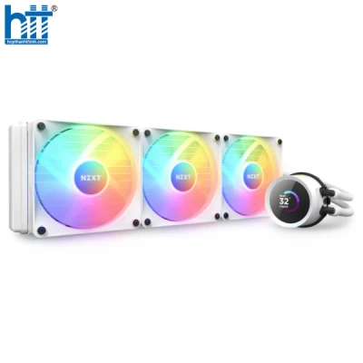 Tản nhiệt nước NZXT Kraken 360 RGB WHITE (RL-KR360-W1)