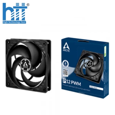 Quạt tản nhiệt Arctic P12 PWM Fan Black (ACFAN00119A)