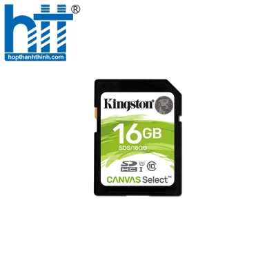 Thẻ nhớ SDHC 16GB Kingston Canvas Select Class 10 SDS/16GB