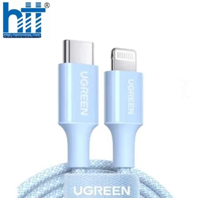 Cáp USB-C to Lightning 1m Ugreen 90448 (Xanh dương)