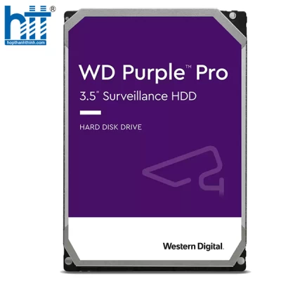Ổ CỨNG HDD WD PURPLE 6TB 3.5 INCH, 5400RPM, SATA, 256MB CACHE (WD63PURU-78)