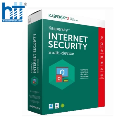 Phần mềm diệt virut Kaspersky Internet security (1PC/12T)