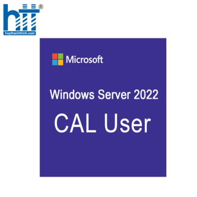 Phần mềm Microsoft Windows Server 2022 - 1 User CAL