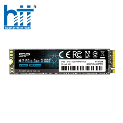 Ổ cứng Silicon Power M.2 2280 PCIe SSD A60 512GB