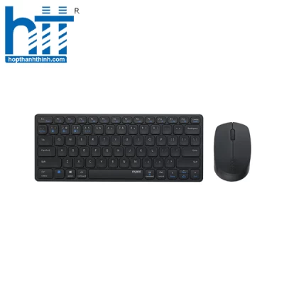 BỘ BÀN PHÍM CHUỘT KHÔNG DÂY RAPOO E9050M (USB, BLUETOOTH, WIRELESS 2.4G)