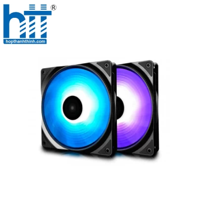 Fan Case Deepcool RF140-2 IN 1 (2 Fan / Màu đen)