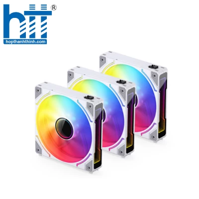 FAN CASE TẢN NHIỆT JONSBO ZH-120WR (3IN1) (MÀU TRẮNG/QUẠT HÚT)