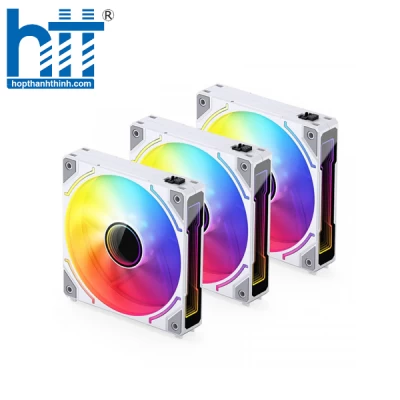 FAN CASE TẢN NHIỆT JONSBO ZH-120W (3IN1) (MÀU TRẮNG/QUẠT THỔI)