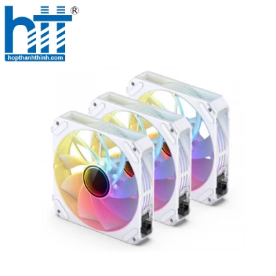 FAN CASE TẢN NHIỆT JONSBO ZG-120W WHITE (3IN1/ GHÉP NỐI KHÔNG DÂY)