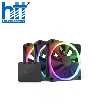 Fan Case NZXT F120 RGB Triple Pack - Black (RF-R12TF-B1)