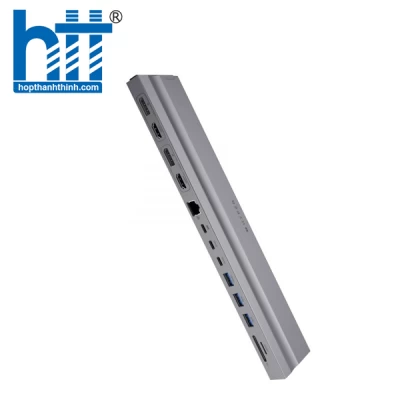 CỔNG CHUYỂN KIÊM ĐẾ CẮM ĐA MÀN HÌNH HYPERDRIVE 4K60HZ 13 PORTS MULTI-DISPLAY DOCK STATION HD134